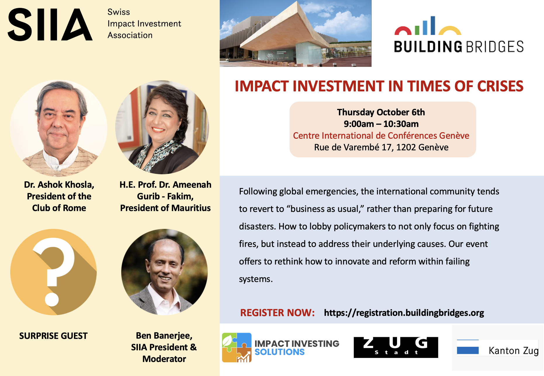 Impact Investment in Times of Crises